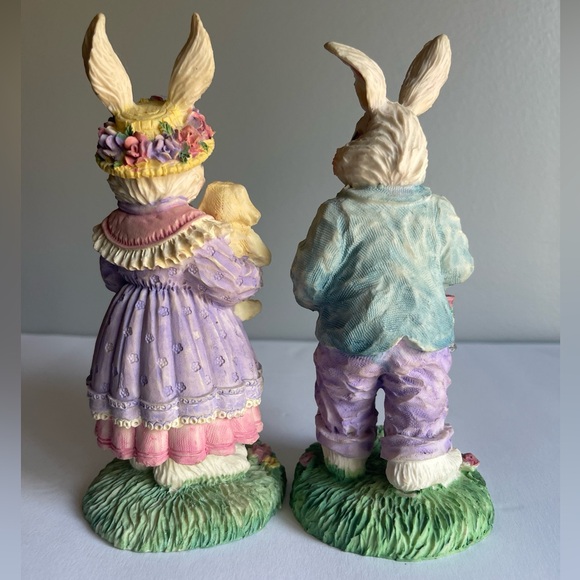 Mr. And Mrs. Easter bunny
